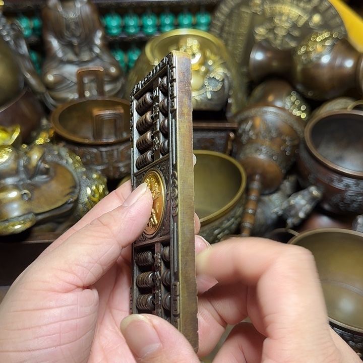 铜器摆件收收藏藏