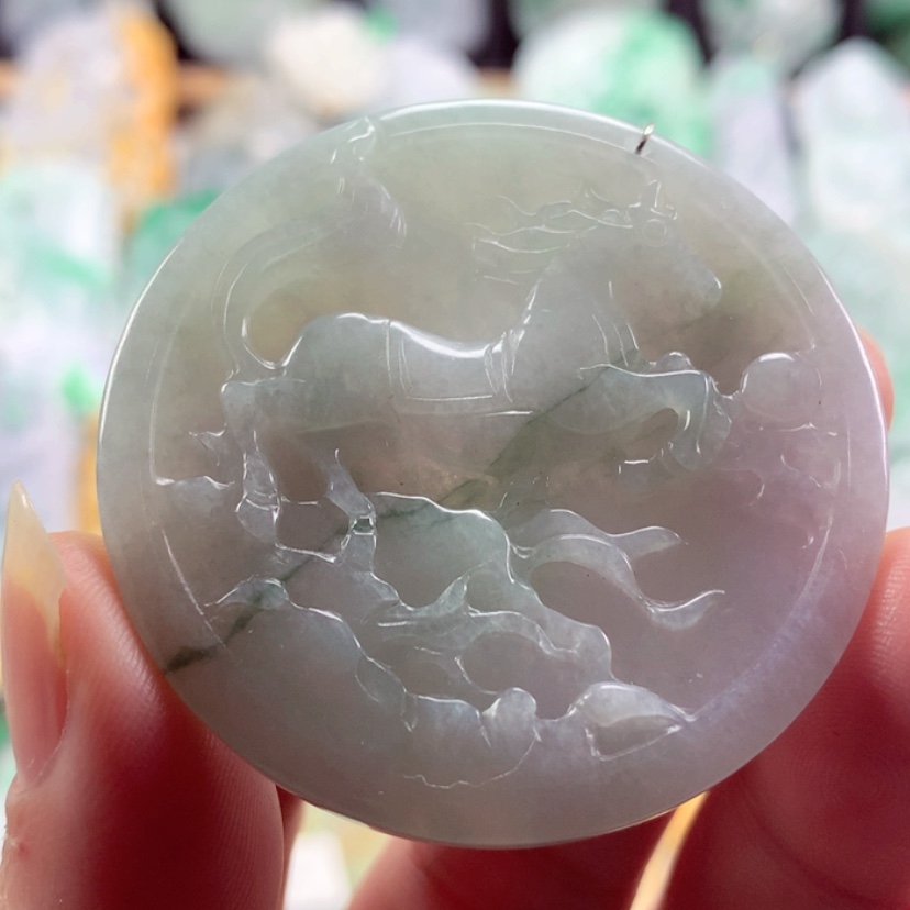 【闪购商品】翡翠吊坠(不含链)未镶嵌