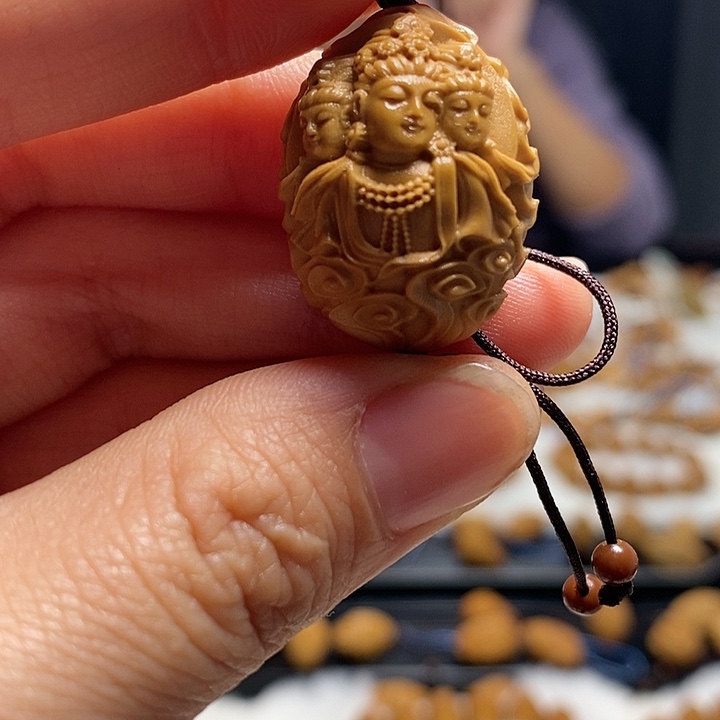 橄榄核吊坠橄榄核