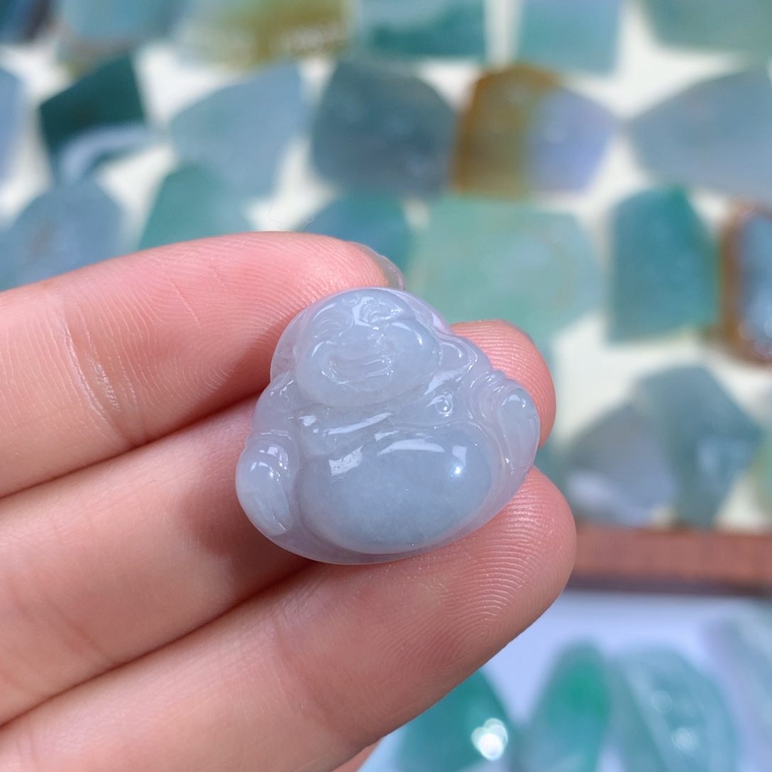 翡翠未镶嵌颈饰天然缅甸翡翠包邮包绳子