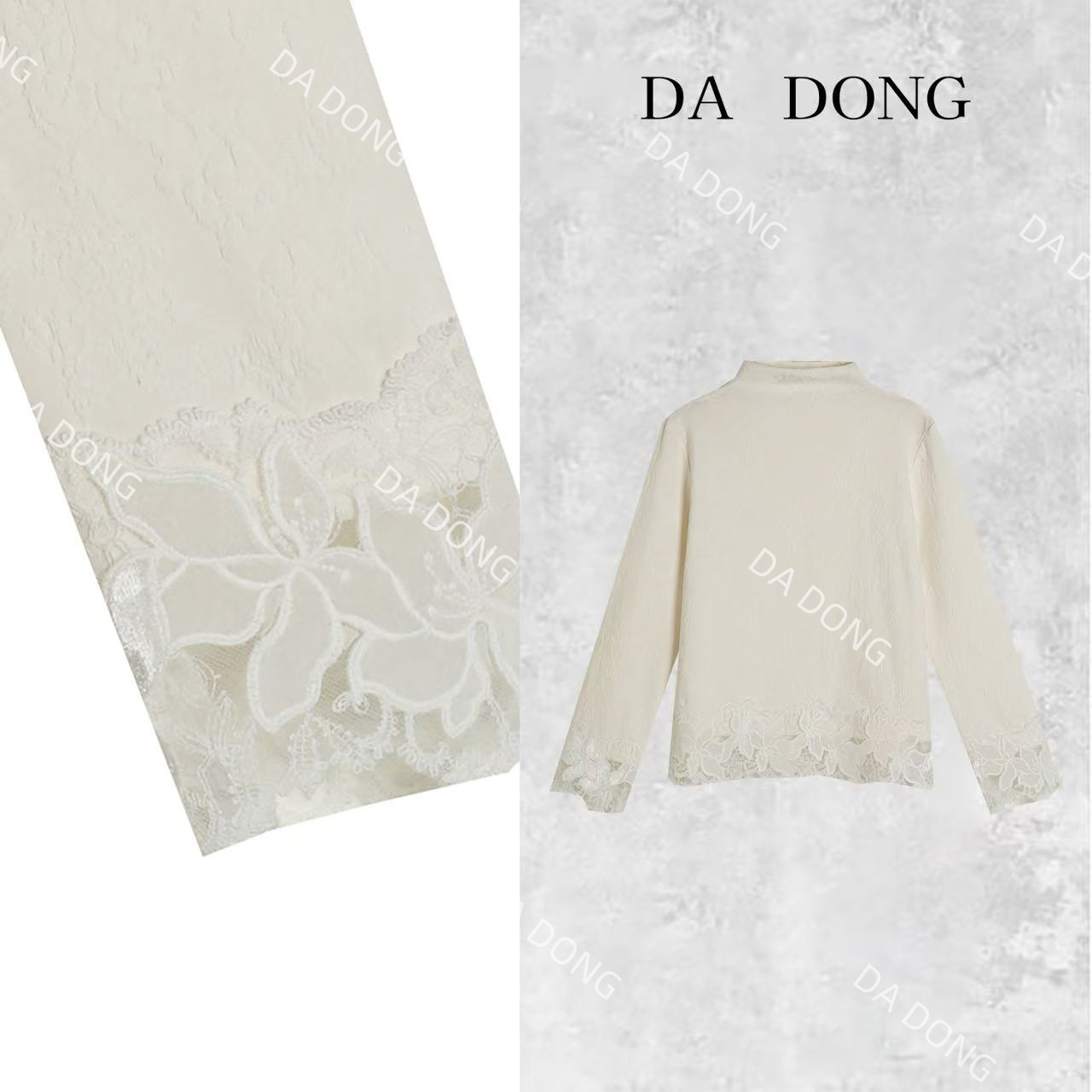 【加绒】花式温柔--新款中式设计师百搭时尚气质长袖休闲百搭打底衫