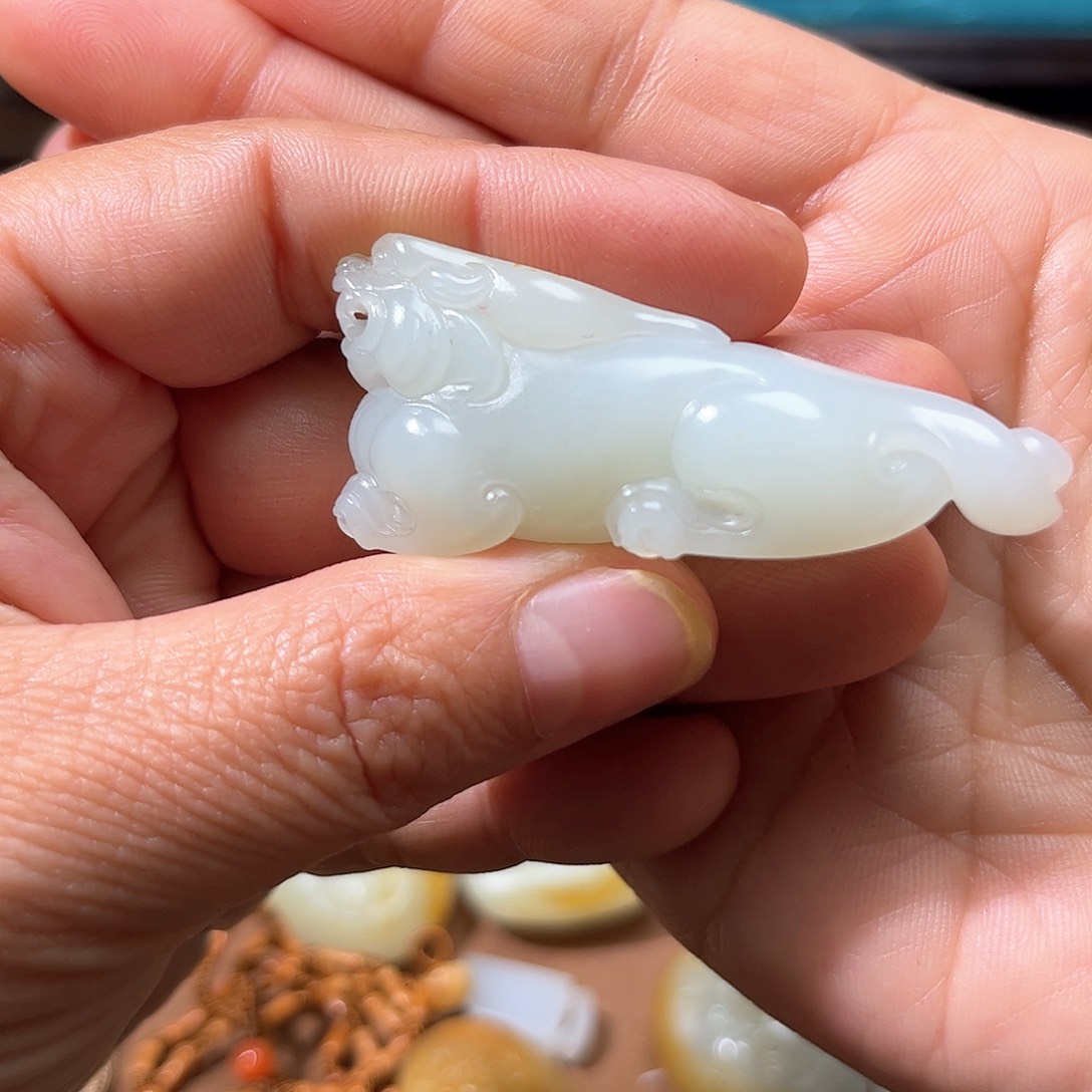 和田玉颈饰未镶嵌用****9