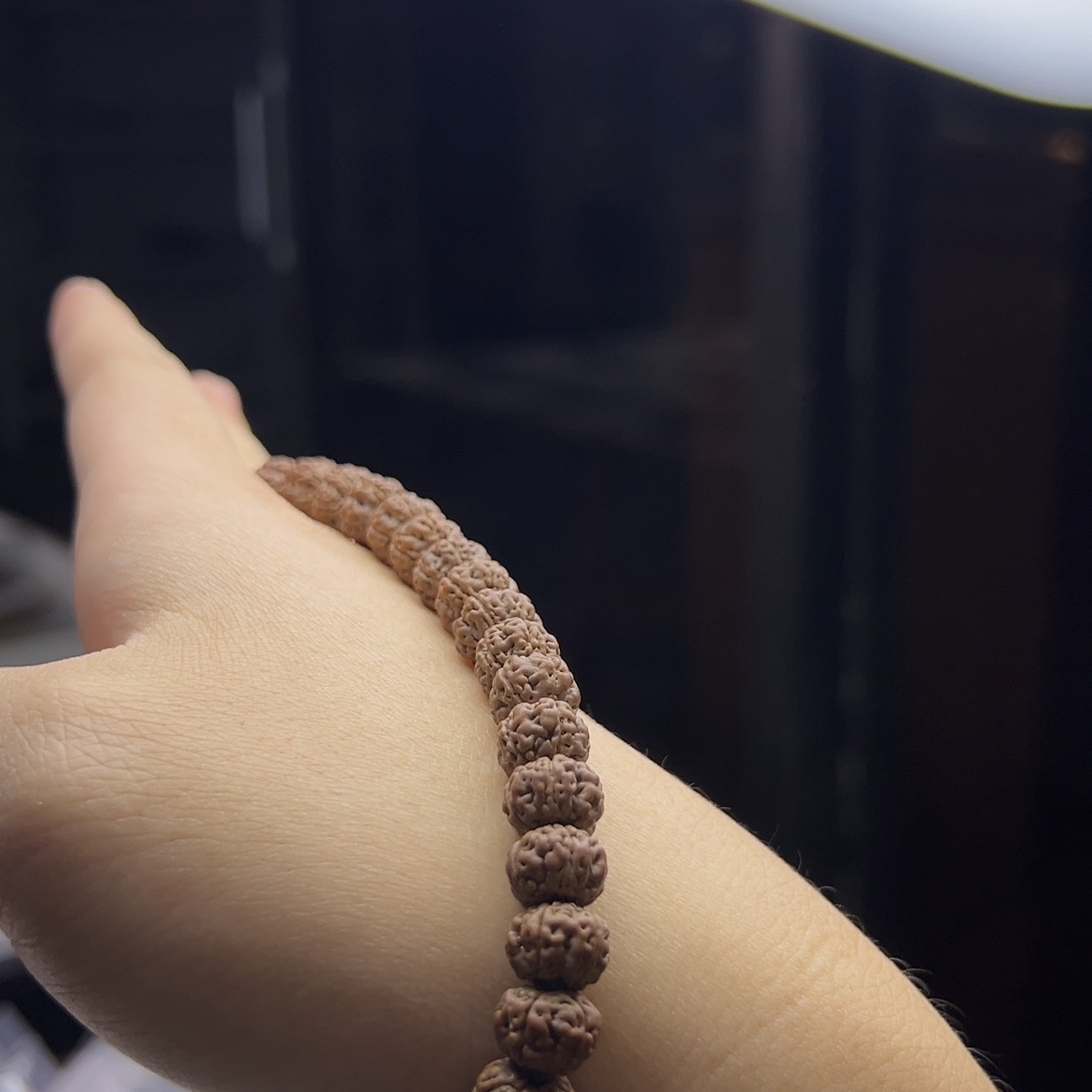 原生态高油高密老树籽老树南瓜手持金刚菩提+礼盒配饰