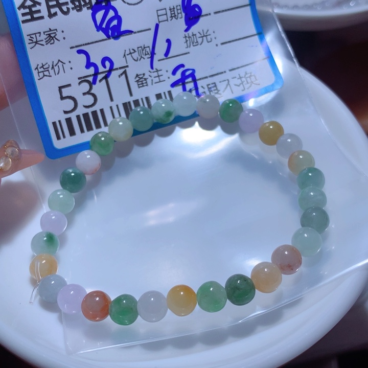 翡翠颈饰未镶嵌梦****?