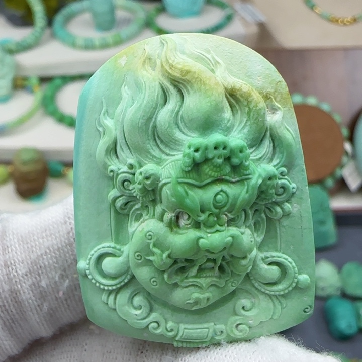 绿松石未镶嵌绿松石W