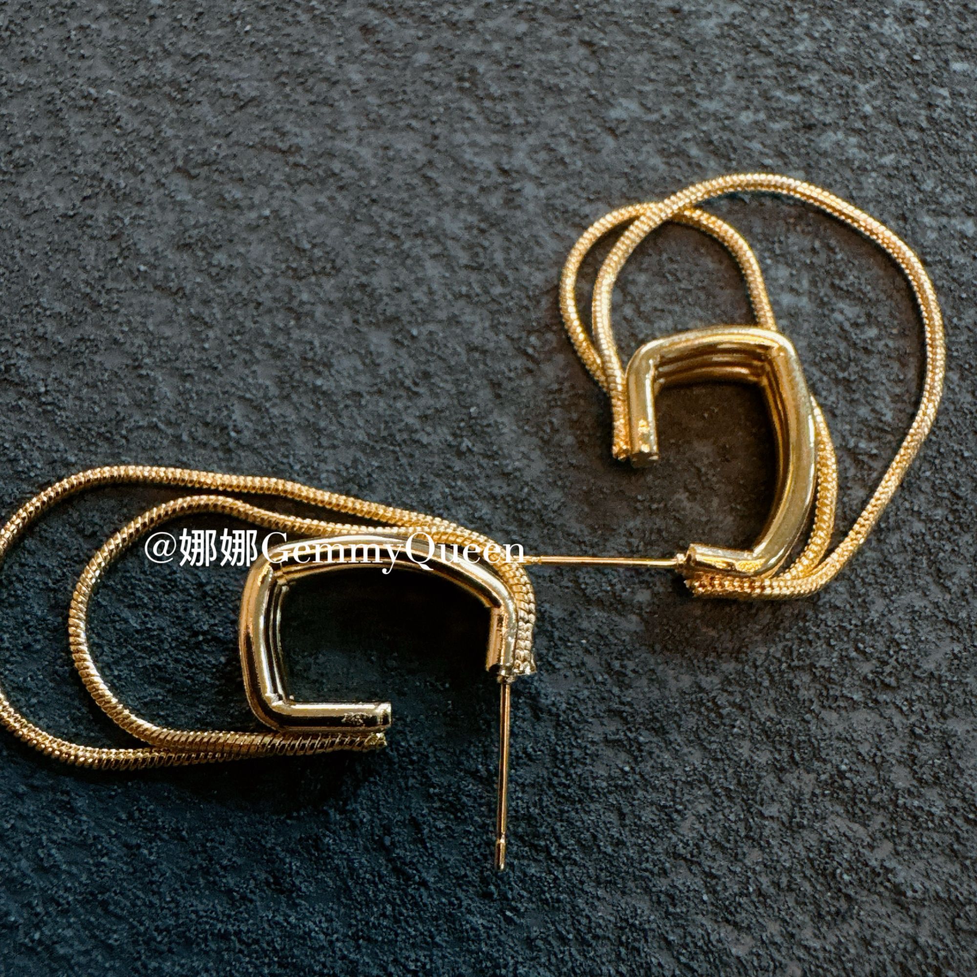 铜合金耳饰 娜娜GemmyQueen耳环GQ09406