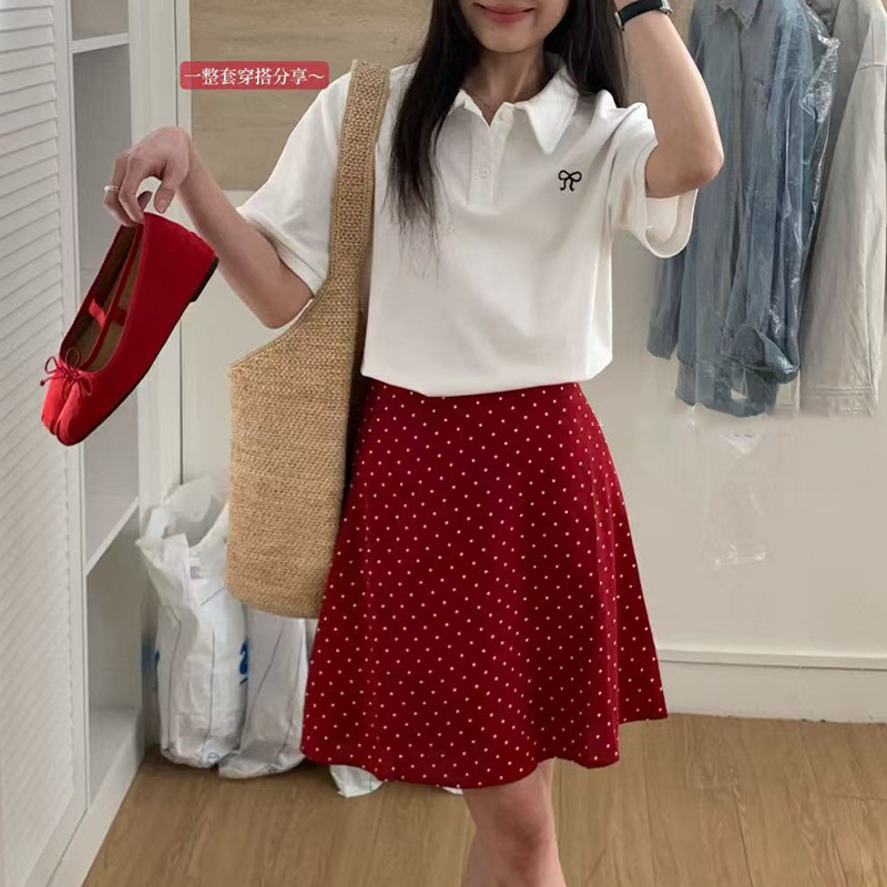 【芙】经典款运动风短袖百搭T恤2025春季新款设计师品牌女装