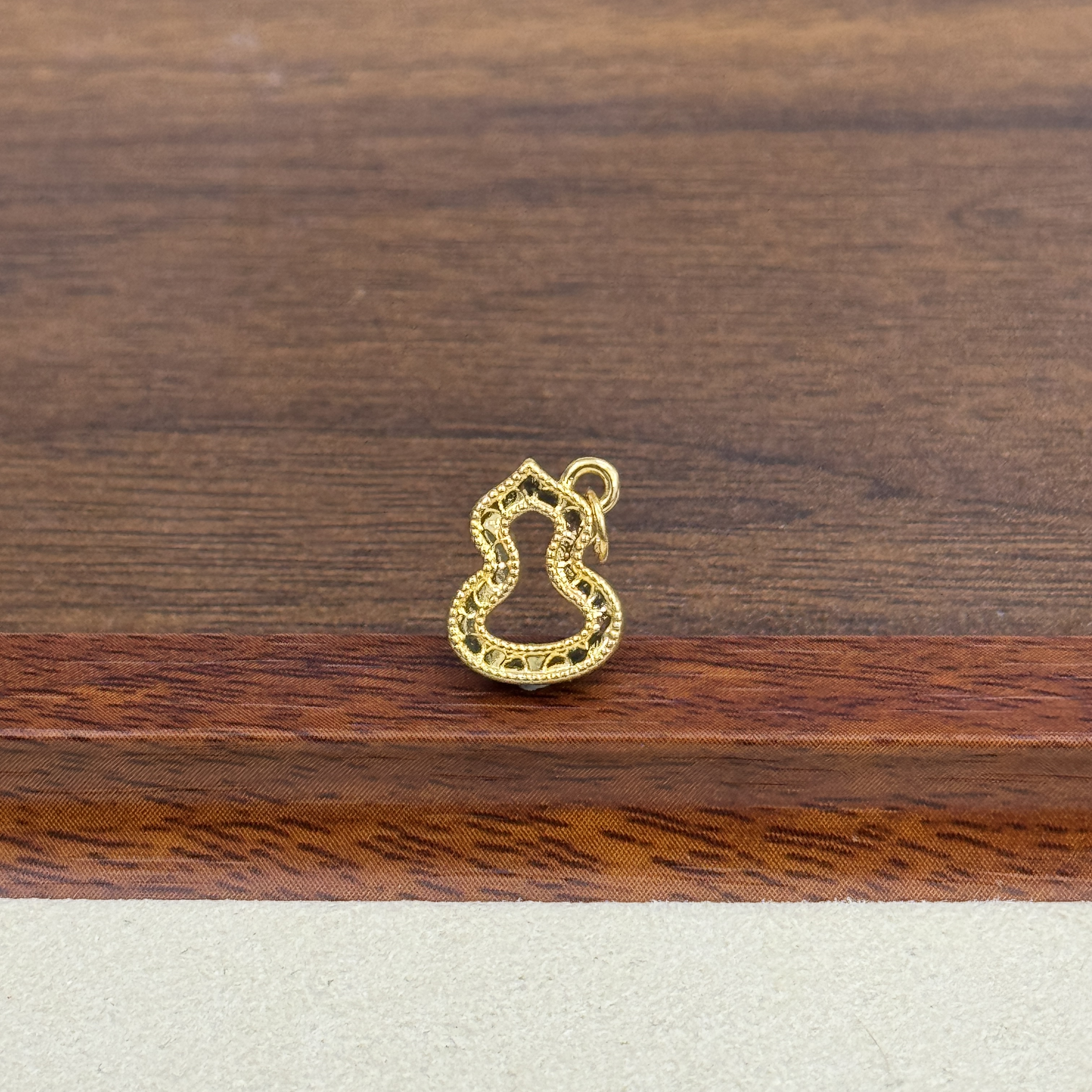 君潮黄金足金999碎冰冰葫芦DP1704-0290