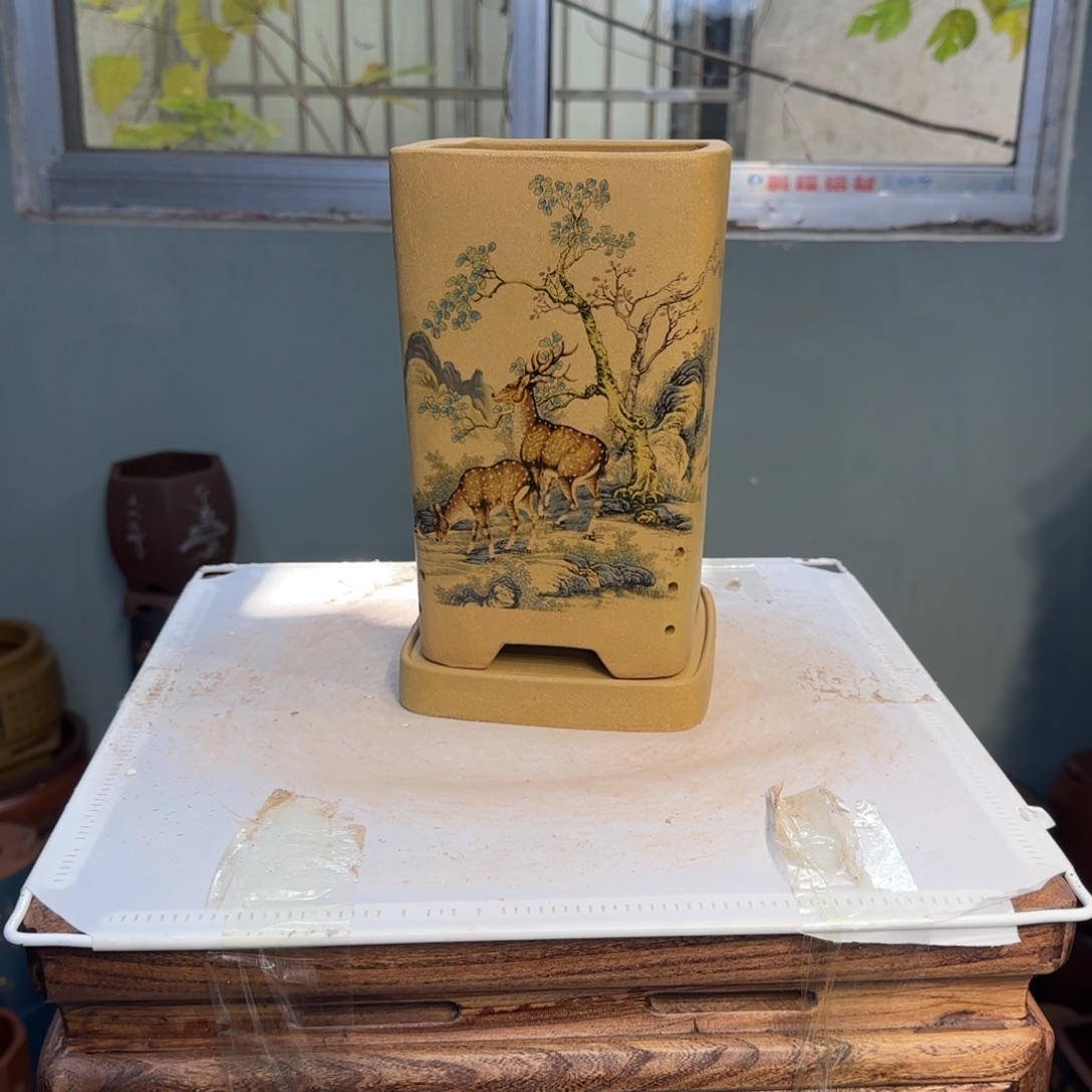 花盆紫砂紫砂口径14