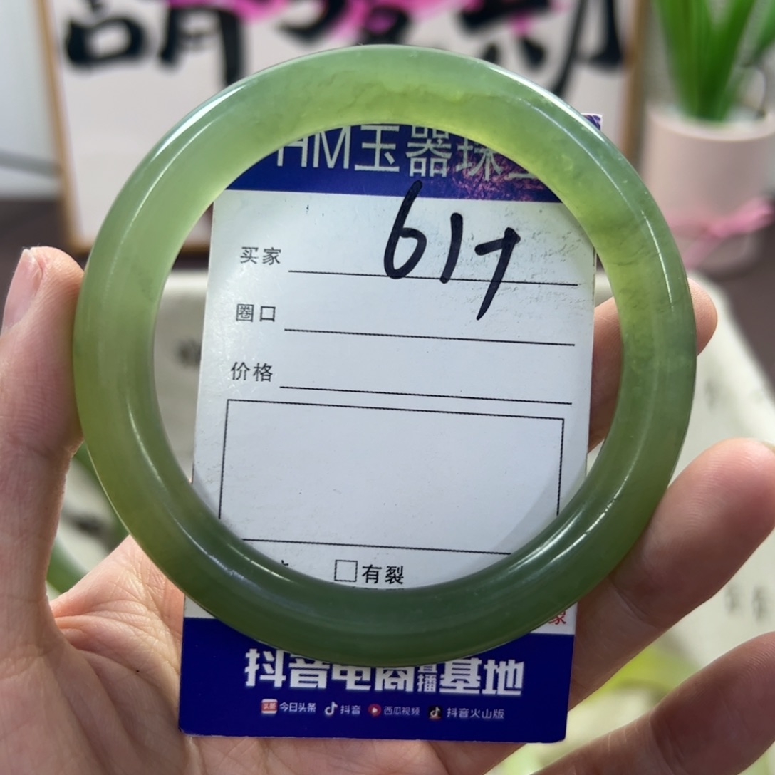 蛇纹石玉手镯未镶嵌737