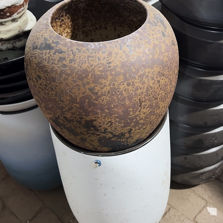 景德镇精品花盆口21高36