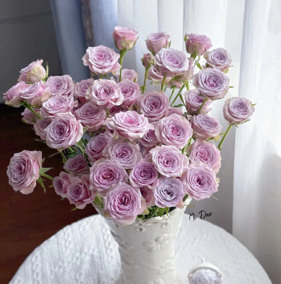 （蔓蔓）莱拉多头玫瑰8支+2支防损 1单包邮