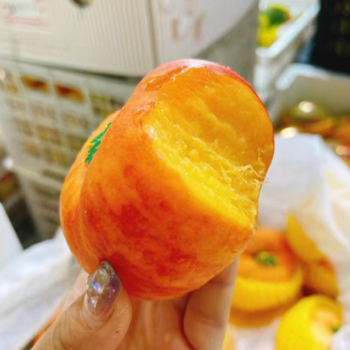 彩虹油蟠桃1斤山东省