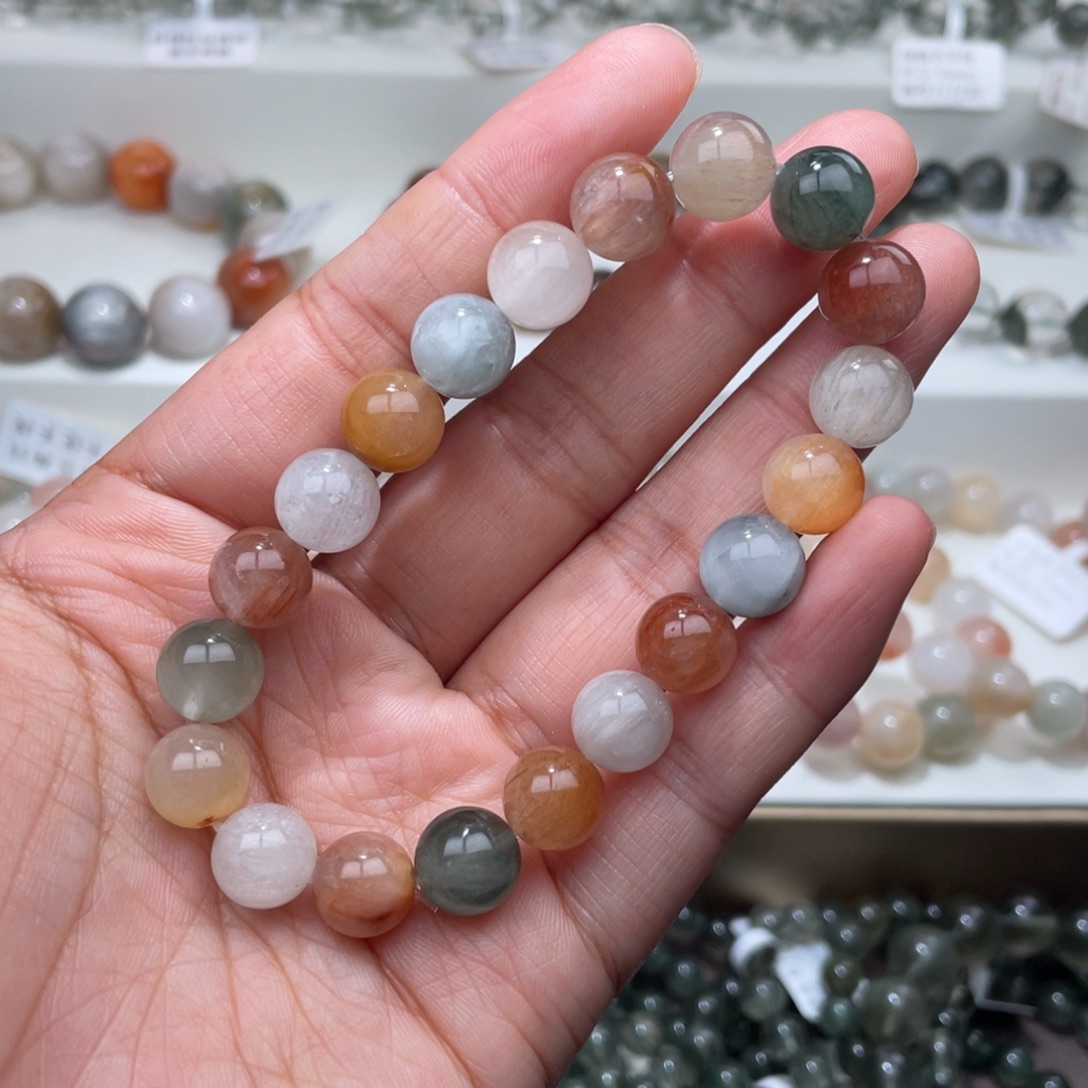 水晶手链未镶嵌水晶