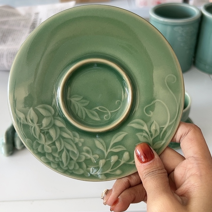 小米茶器龙泉青瓷