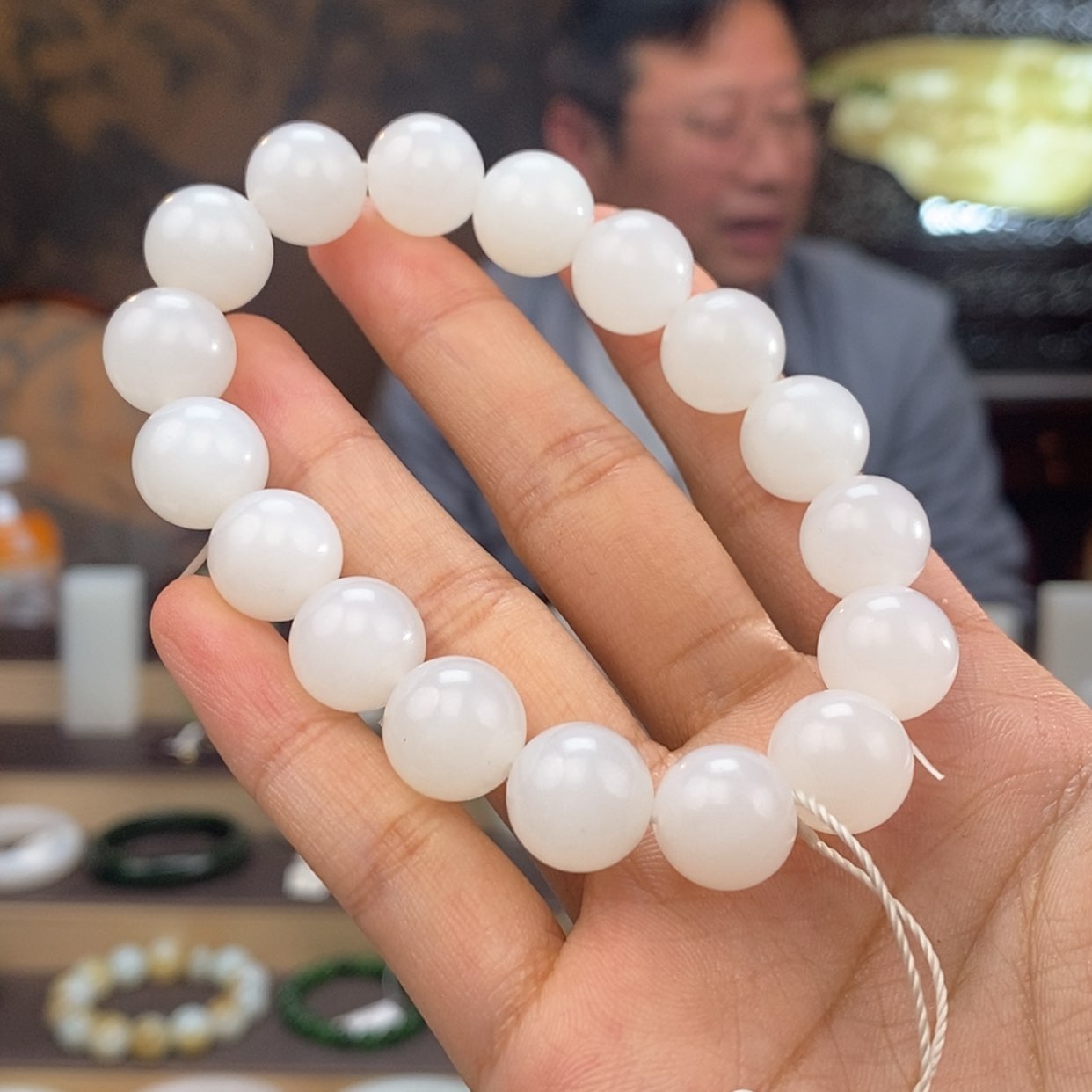 【闪购商品】和田玉手串未镶嵌