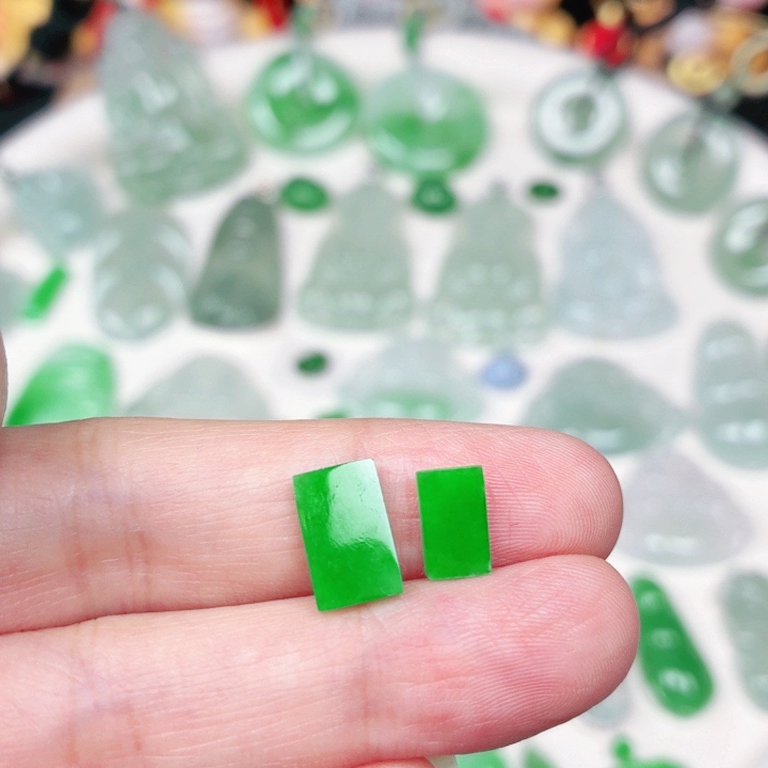 翡翠裸石缅甸天然A货翡翠