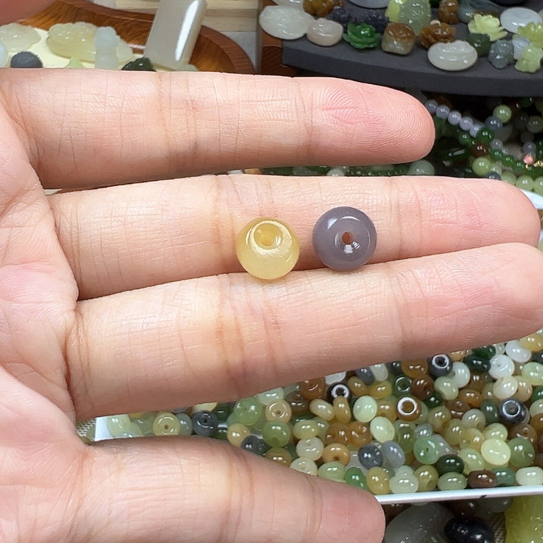 和田玉配饰未镶嵌简***福
