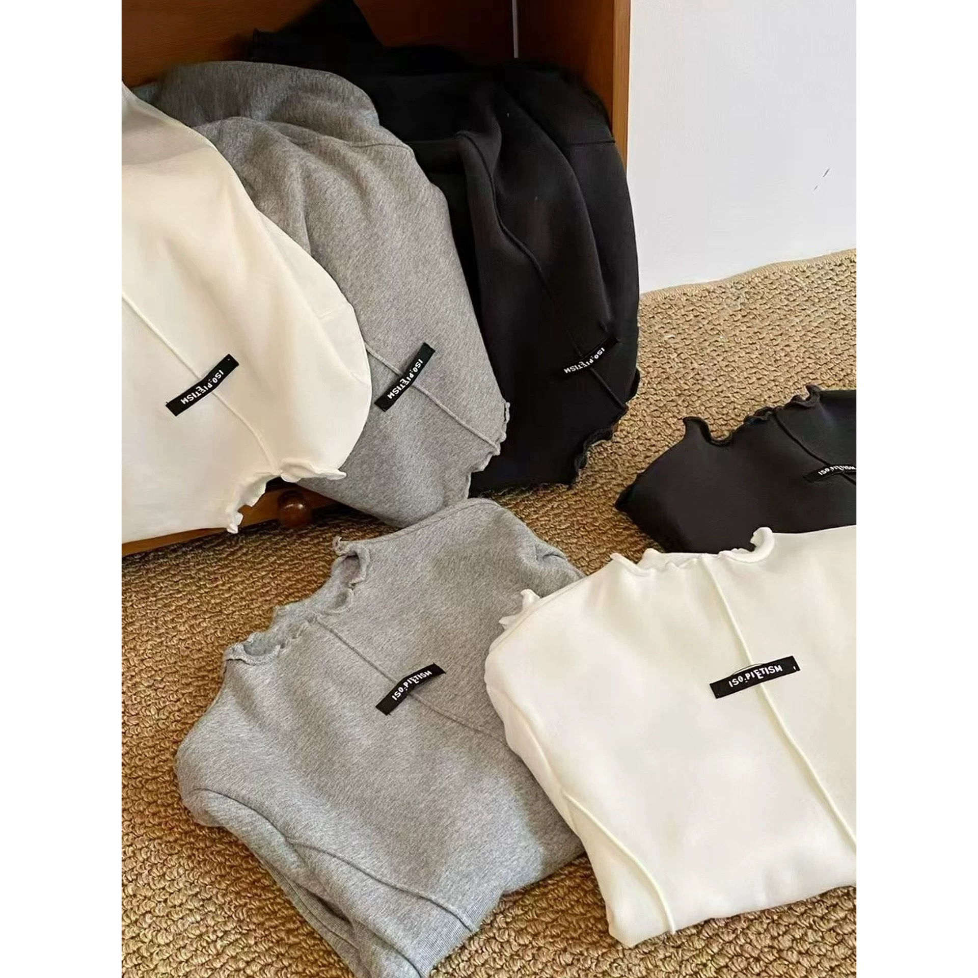 W童品，( 现货 )<7301编码>2025冬款打底衫磨毛