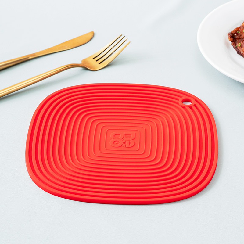 德铂家用加厚防滑隔热垫硅胶锅垫 