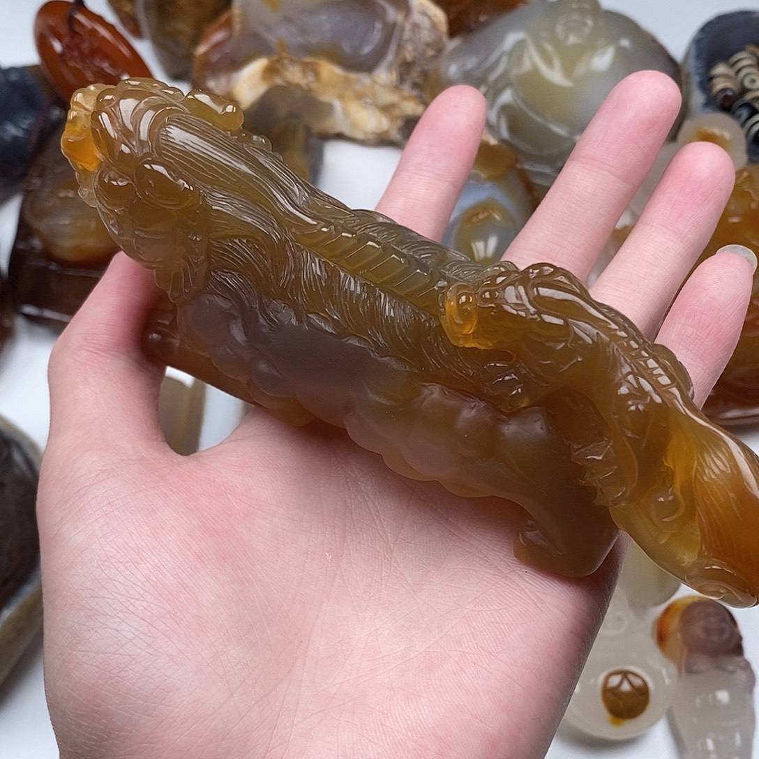 玛瑙/玉髓未镶嵌颈饰