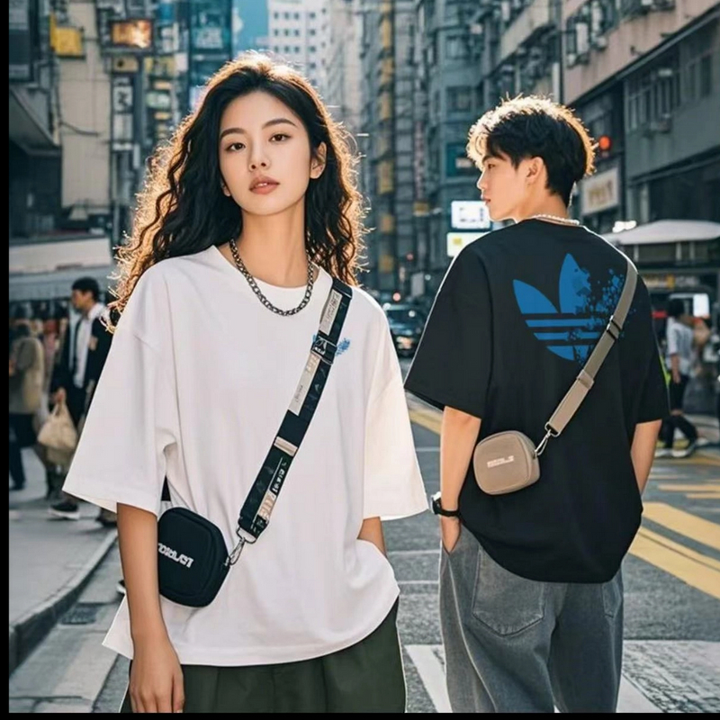 支持鉴定重磅新疆长绒棉短袖圆领云柔水光T打底衫男女纯棉T恤1110