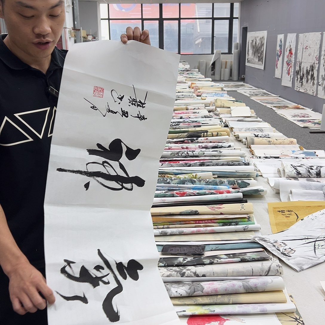 国画纯手绘字画宣纸