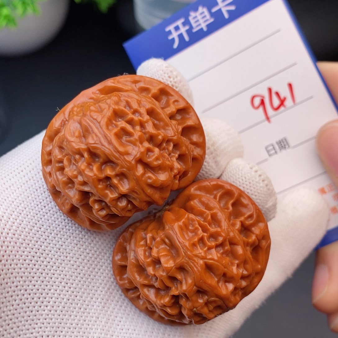 文玩核桃把件41宫灯941