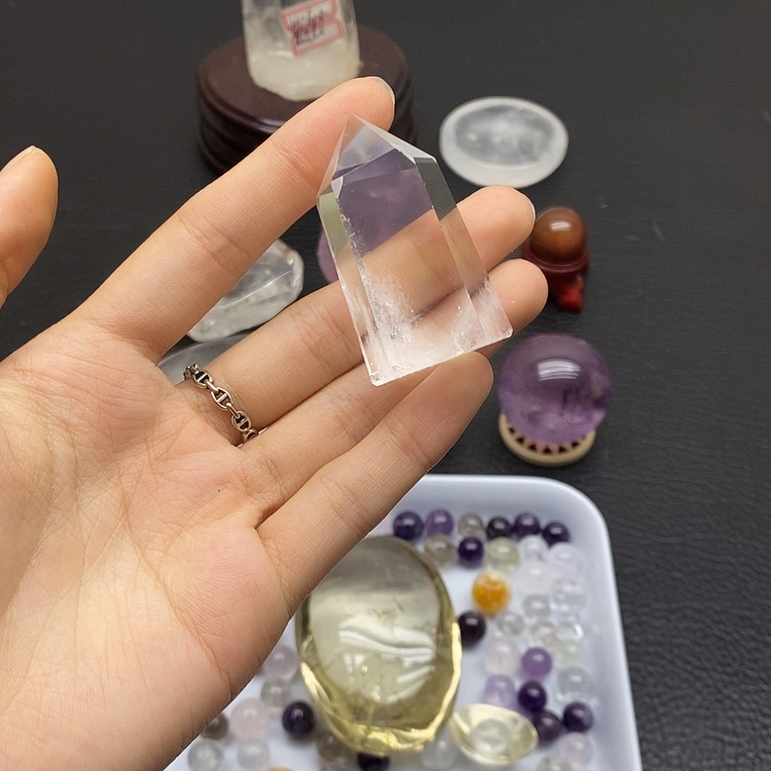 未镶嵌水晶珠宝半成品61水晶石