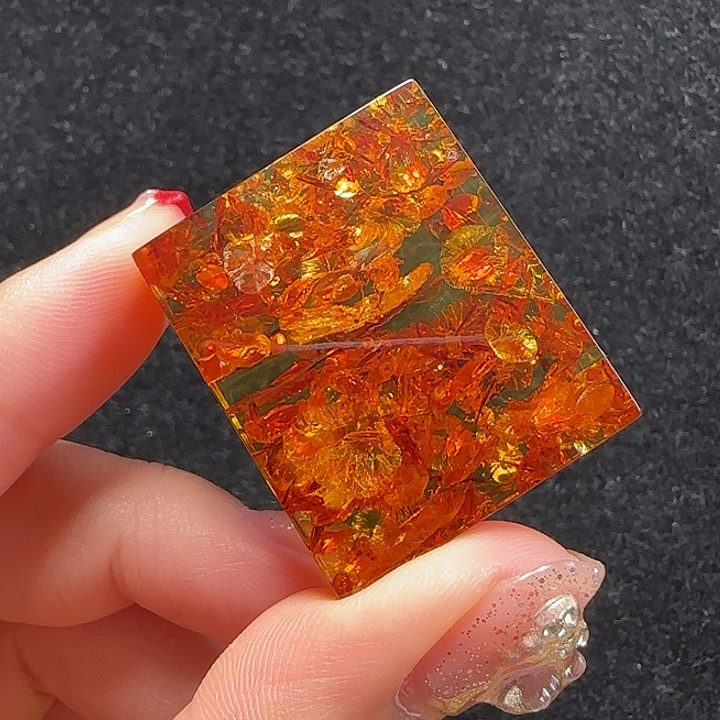 琥珀（花珀）珠宝奇石未镶嵌11.33