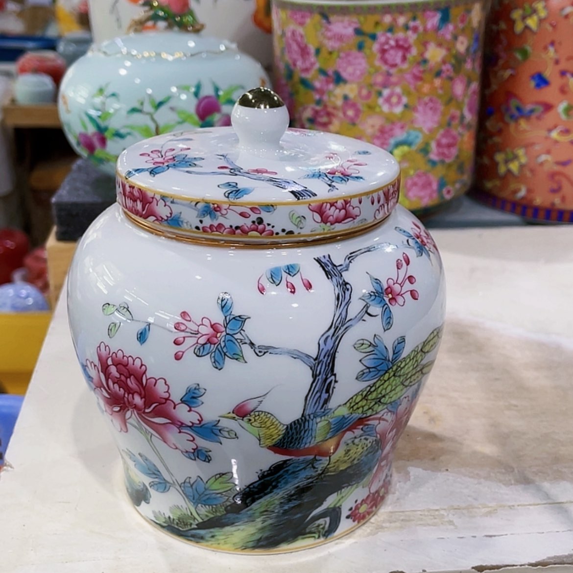 【闪购商品】罐陶瓷茶叶罐密封罐