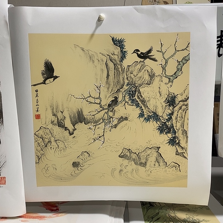国画手写手绘作品33