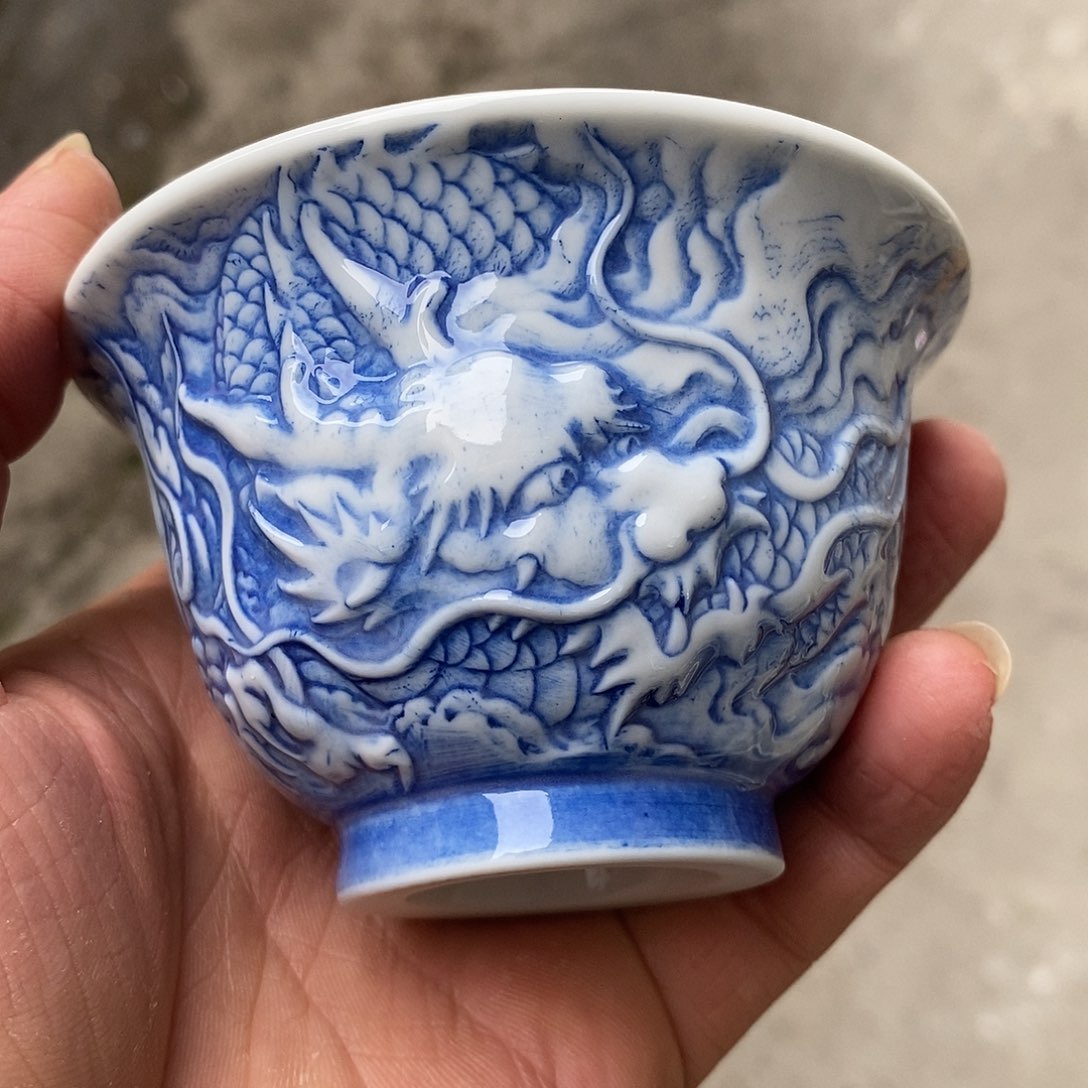 杯景德镇高温还原陶瓷