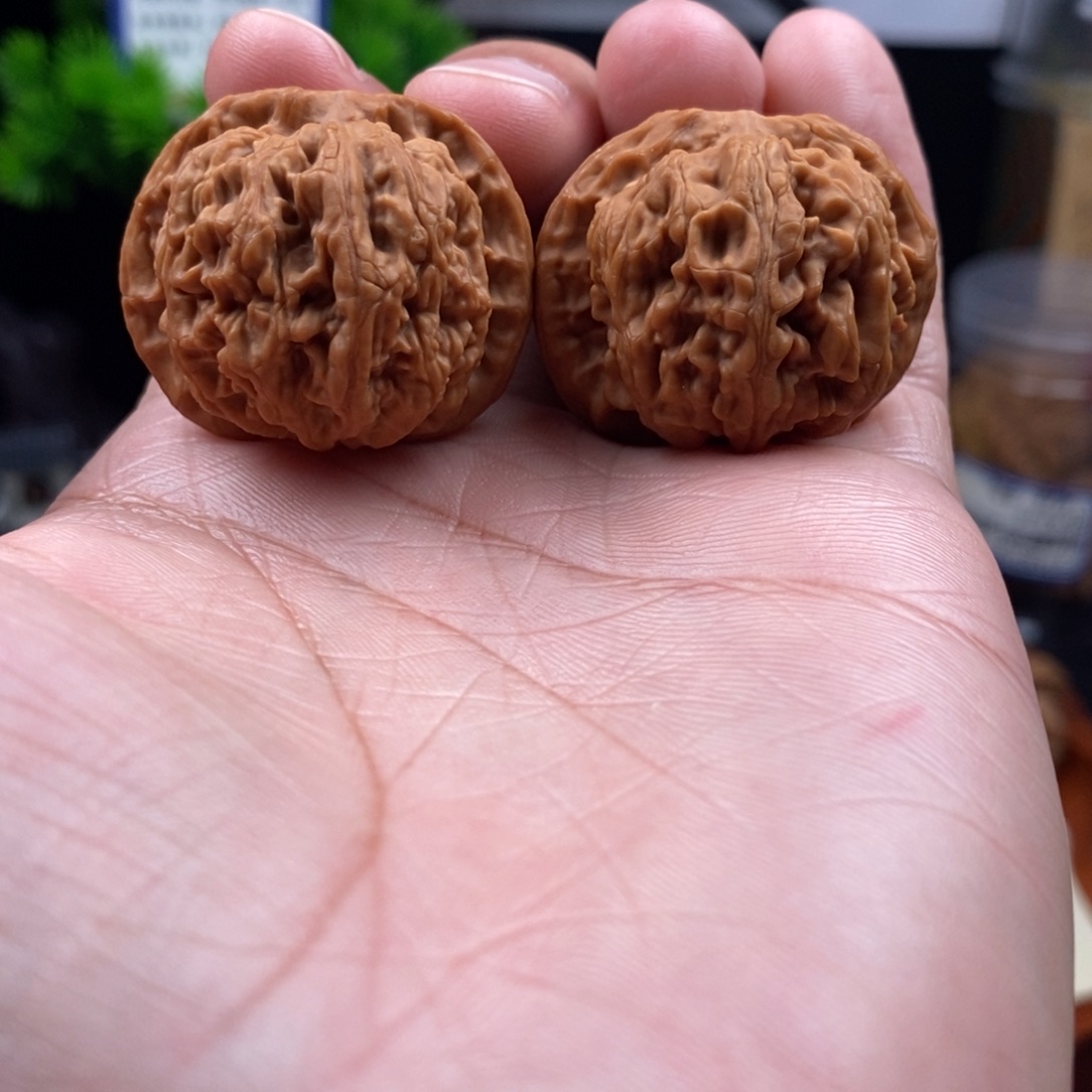 把件文玩核桃京东第一矮34手捻