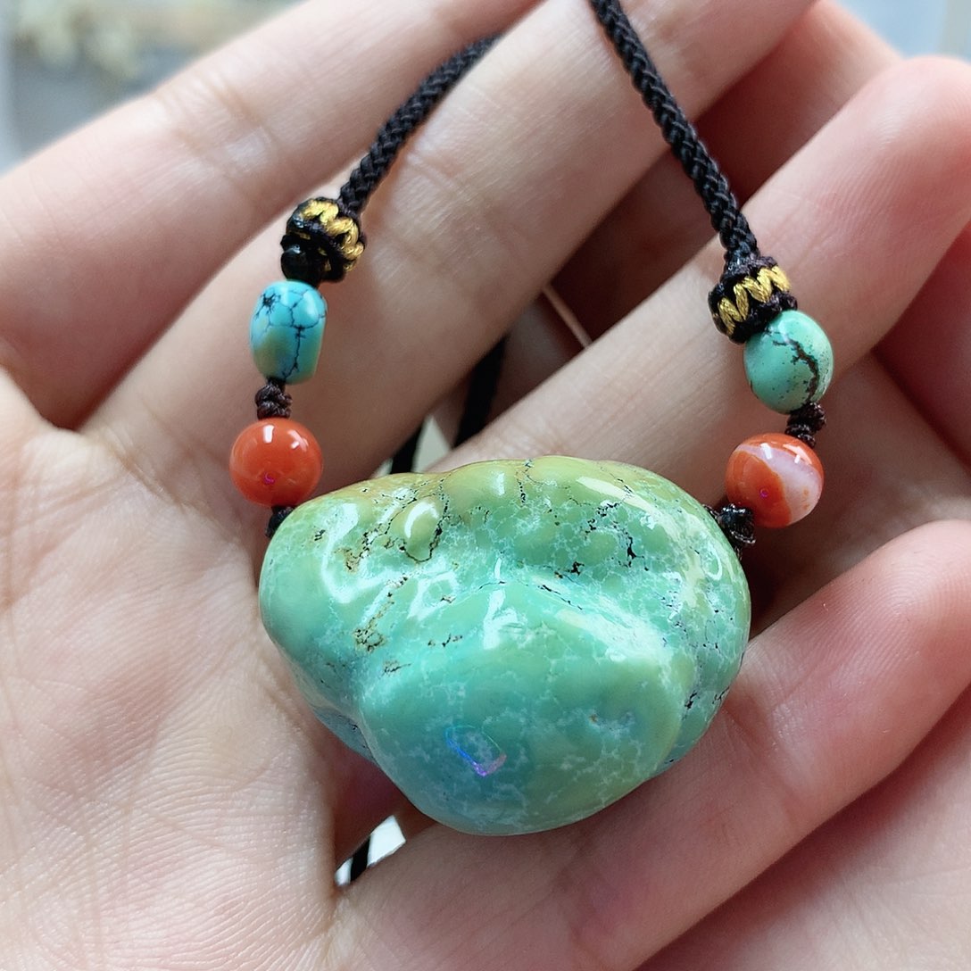 未镶嵌绿松石珠宝奇石