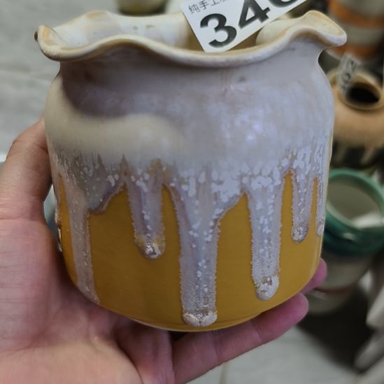 景德镇高温陶瓷：微瑕内口8.5(福利无垫片赠送哦，感谢理解)