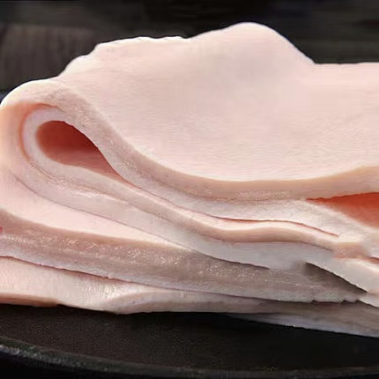 【黑六】新鲜猪皮，一份500g