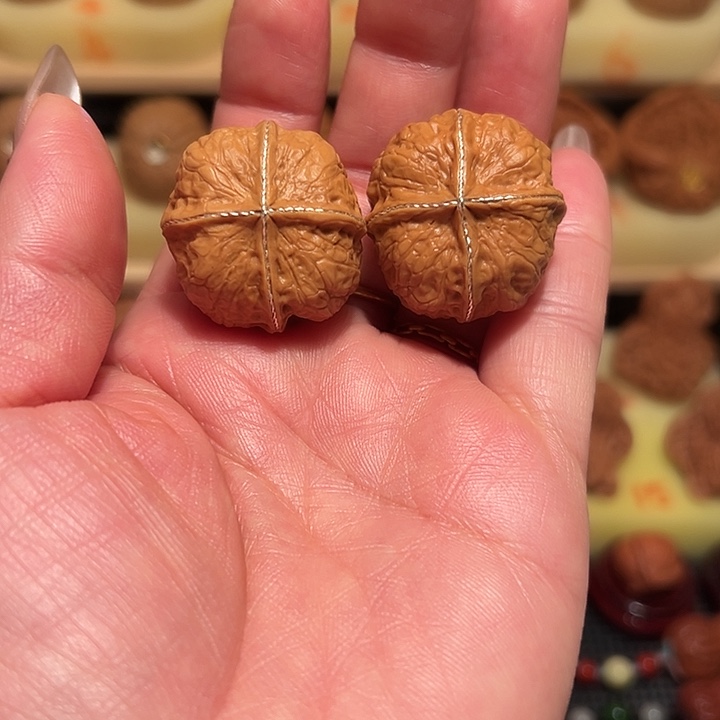 桃核吊坠精品四棱30尺