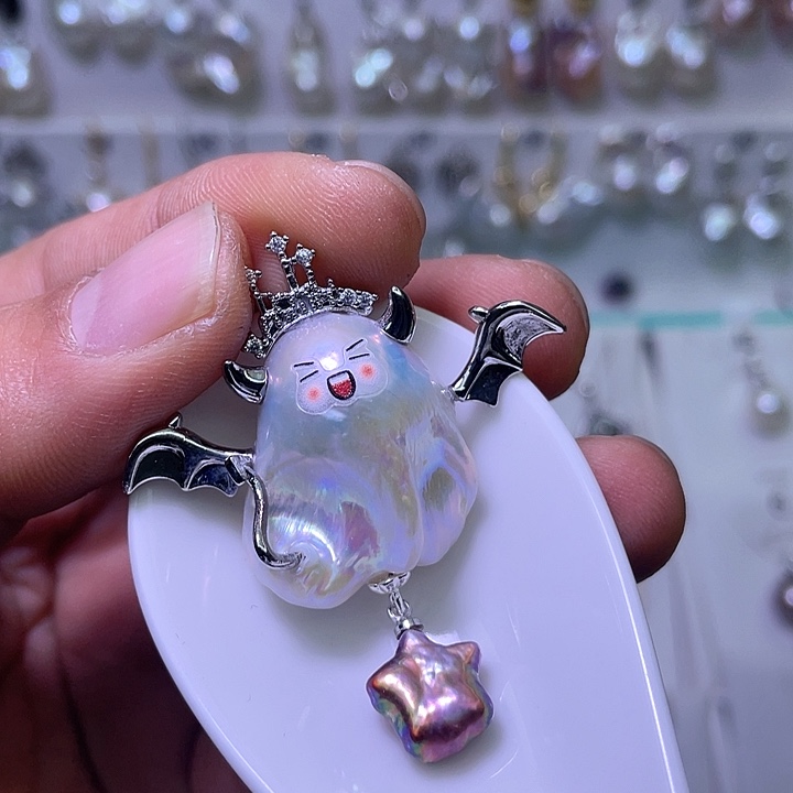 淡水珍珠颈饰未镶嵌35