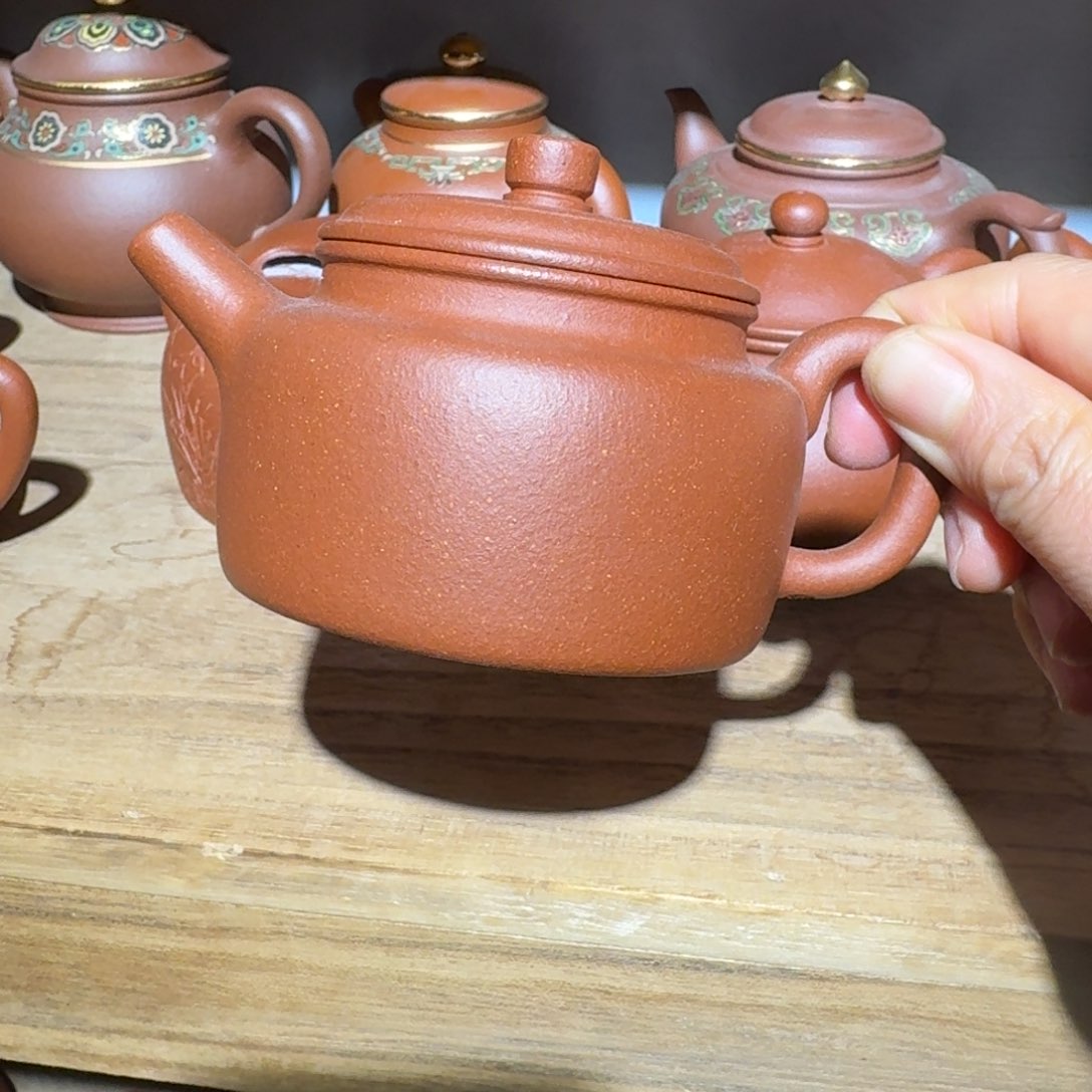 段泥茶壶降坡150毫升左右