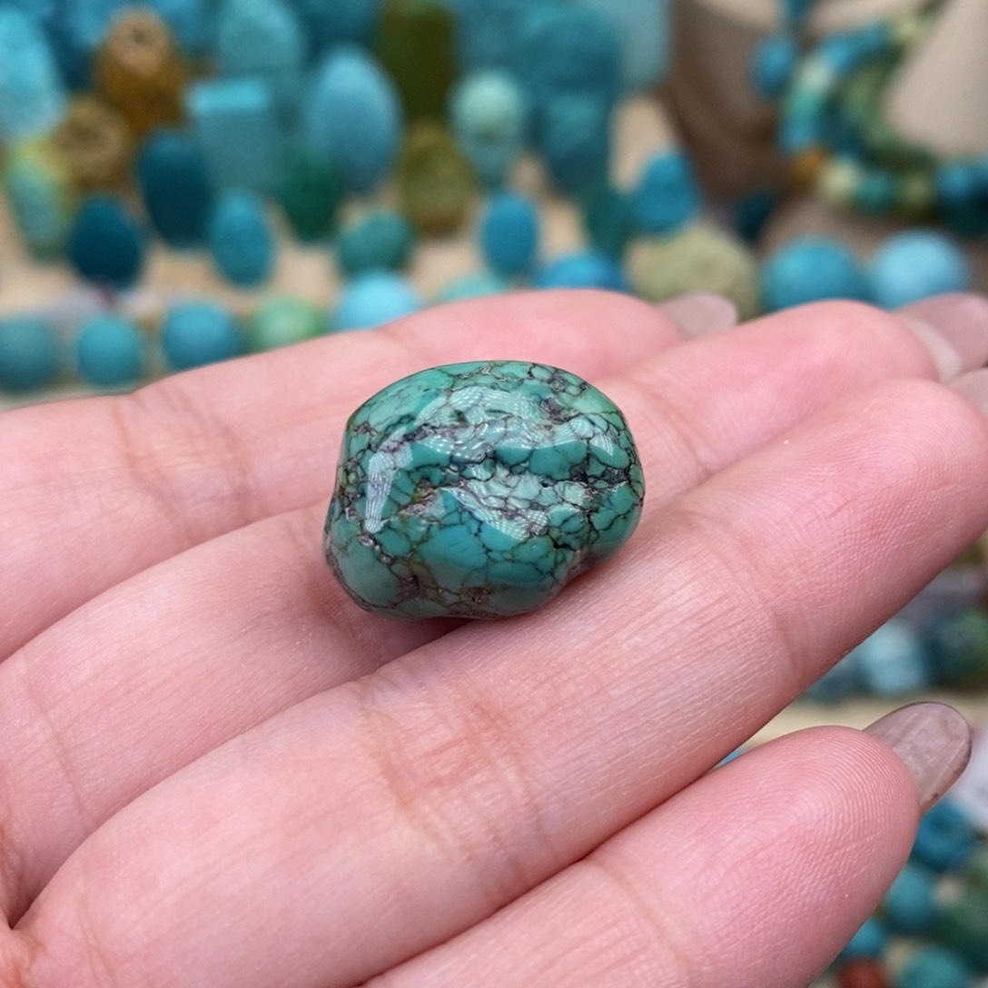 绿松石珠宝奇石未镶嵌