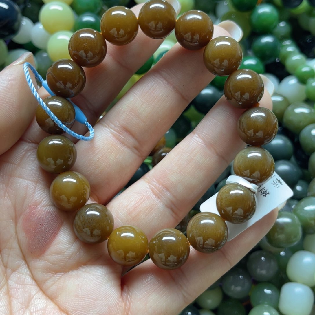 和田玉手链未镶嵌