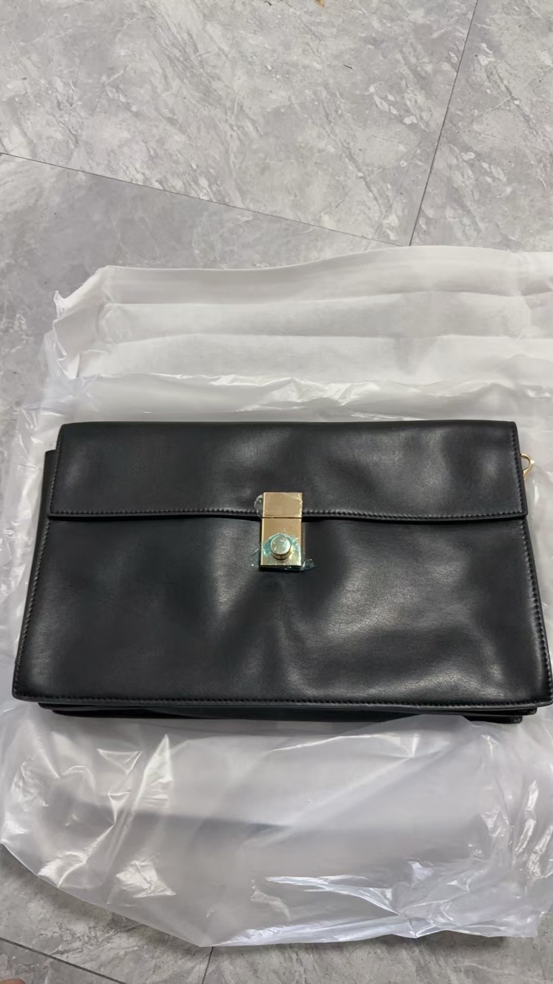 【点点福利】1005大号黑色【清货有瑕】时尚轻奢百搭气质女包