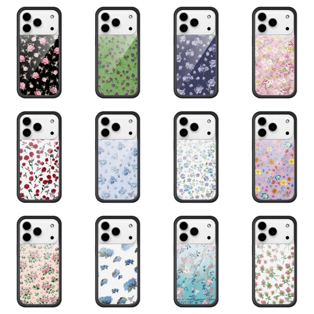 【WF高品质碎花系列】适用苹果17promax防摔个性潮牌手机13pro全包