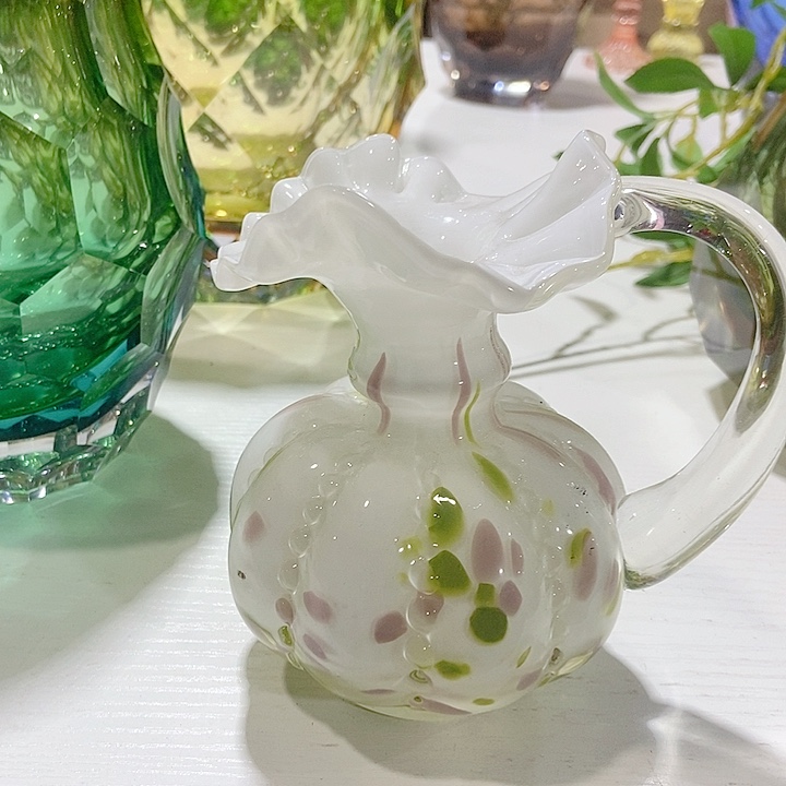 手工艺品琉璃琉璃花瓶高度14厘米2厘米