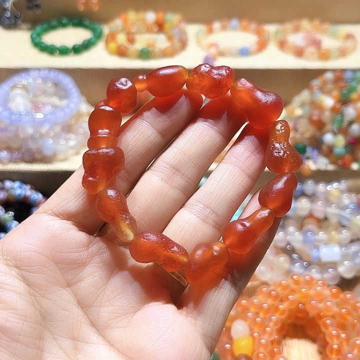 玛瑙/玉髓未镶嵌手链