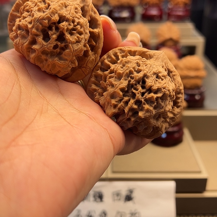 文玩核桃把件50 官帽 a-003