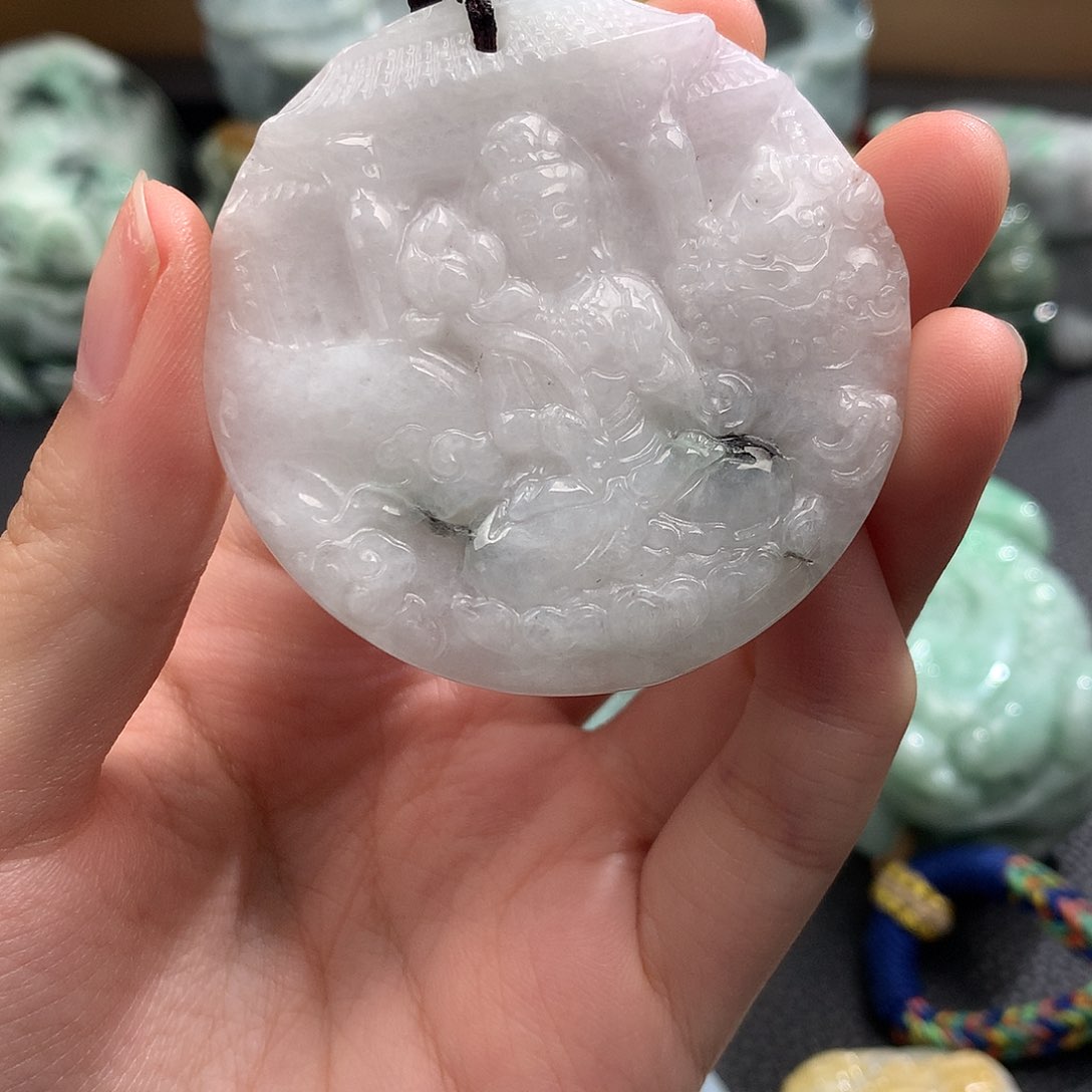 吊坠(不含链)未镶嵌翡翠