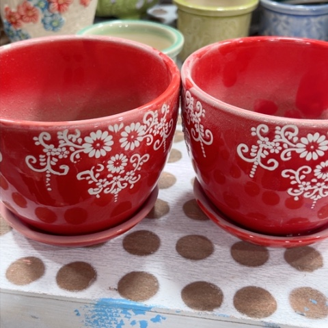 陶瓷满9元发货都是福利花盆