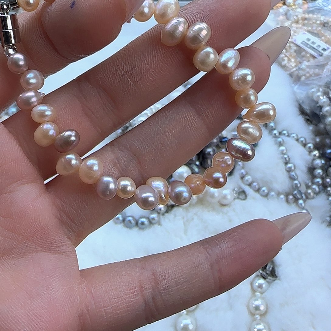 未镶嵌项链定制863淡水珍珠